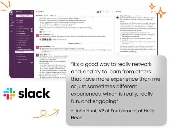 Revenue Operations Alliance Slack community