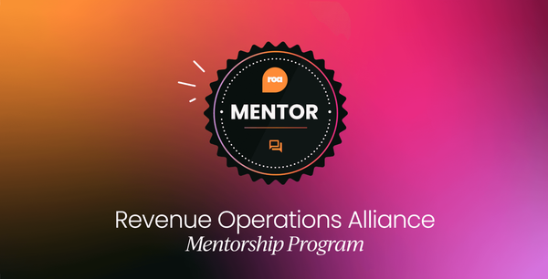 Revenue Operations  Mentorship program