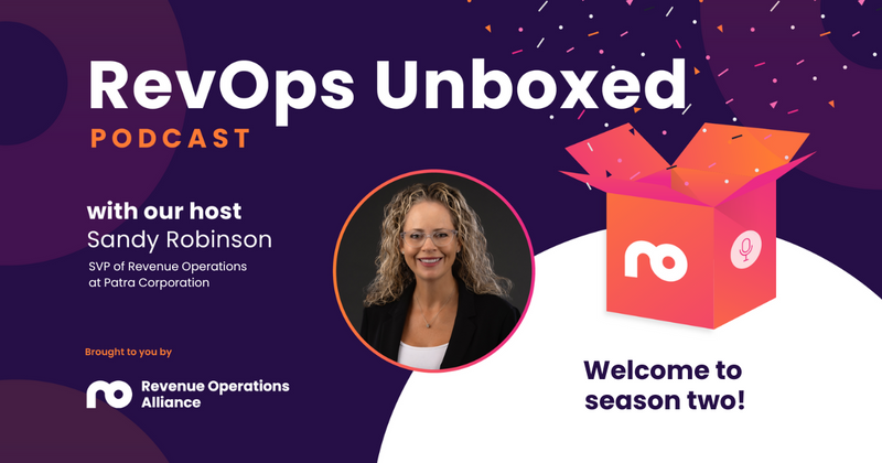 Welcome to season two of RevOps Unboxed!