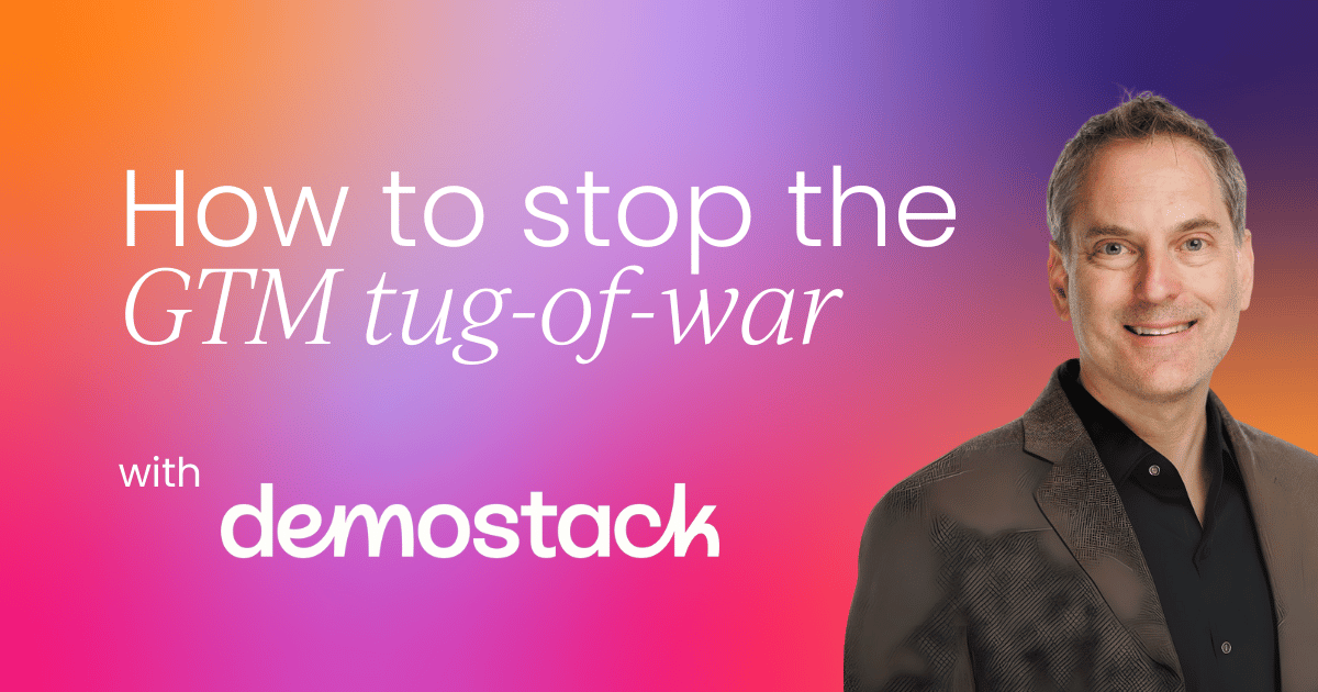 Stop the GTM tug-of-war: How to turn friction into revenue
