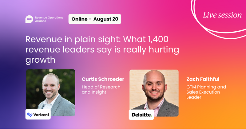 Revenue in plain sight: What 1,400 revenue leaders say is really hurting growth