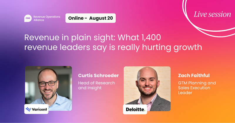 Revenue in plain sight: What 1,400 revenue leaders say is really hurting growth