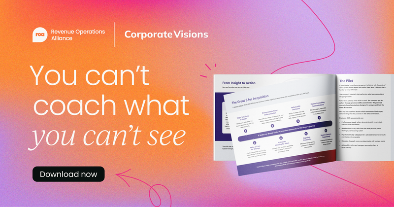 You can’t coach what you can’t see