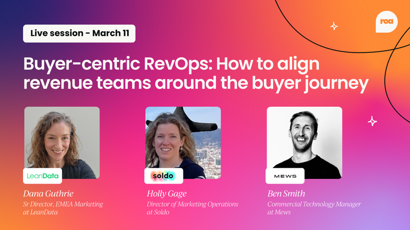 Aligning revenue teams around the buyer journey